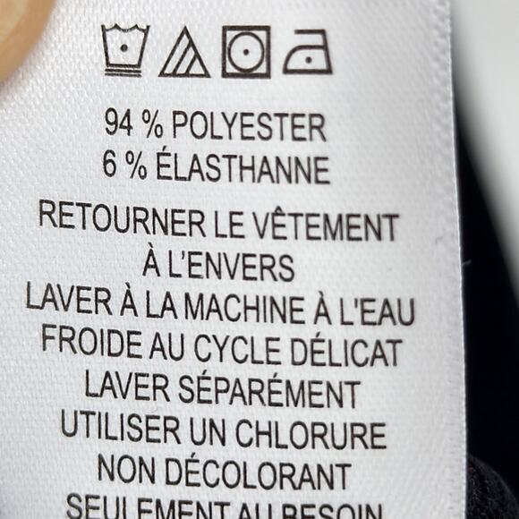 Joie Women's Black Velour Soft Long Sleeve Pullover Crewneck Sweater Size XL - Picture 3 of 4